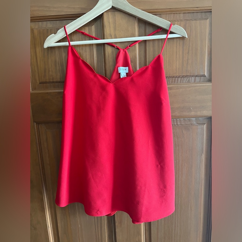 J.Crew scalloped Cami